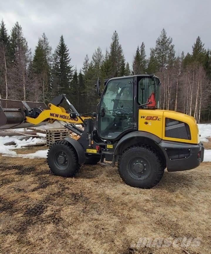 New Holland W80C Incarcator pe pneuri