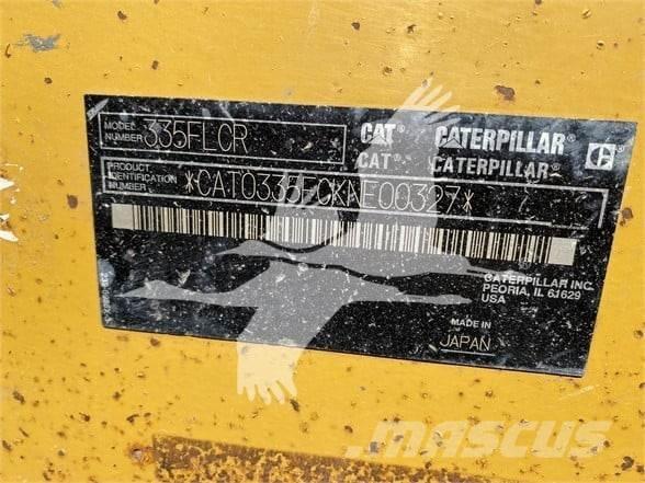 CAT 335F LCR Excavatoare pe șenile
