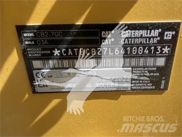 CAT CB2.7 GC Compactoare monocilindrice