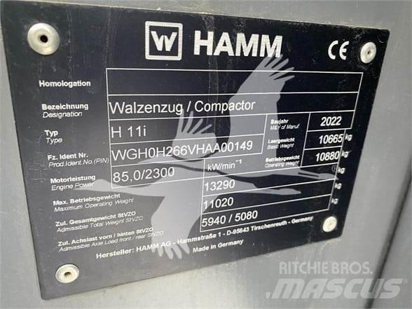 Hamm H11i Compactoare monocilindrice