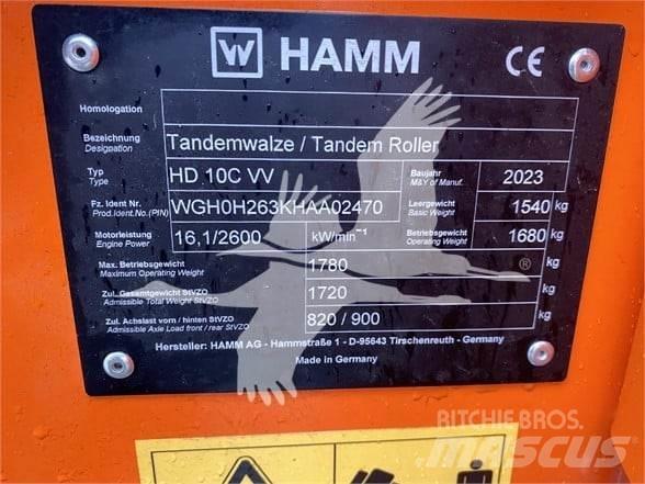 Hamm HD10CVV Compactoare monocilindrice