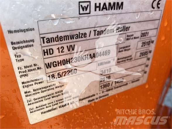 Hamm HD12VV Compactoare monocilindrice