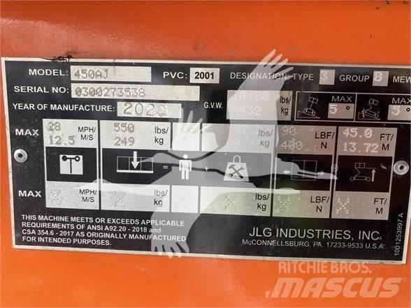JLG 450AJ Nacele cu brat articulat
