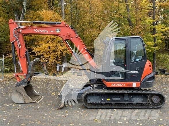 Kubota KX080-4 Excavatoare pe șenile
