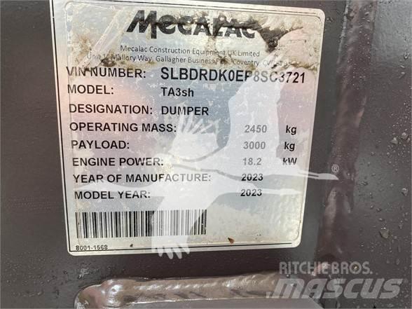 Mecalac TA3SH Minitractor de teren