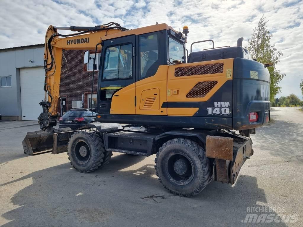Hyundai HW 140 Excavatoare cu roti