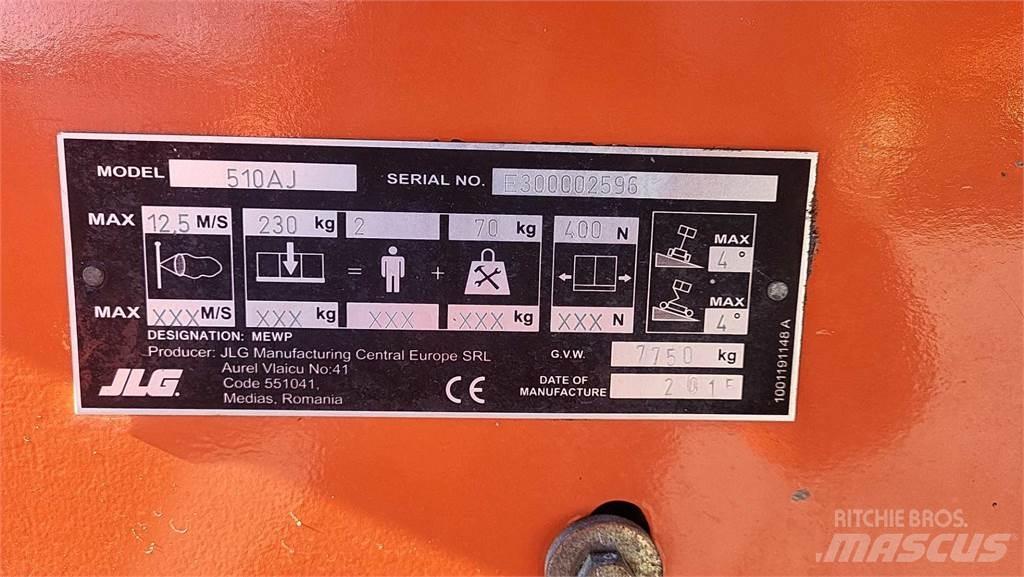 JLG 510AJ Nacele cu brat articulat