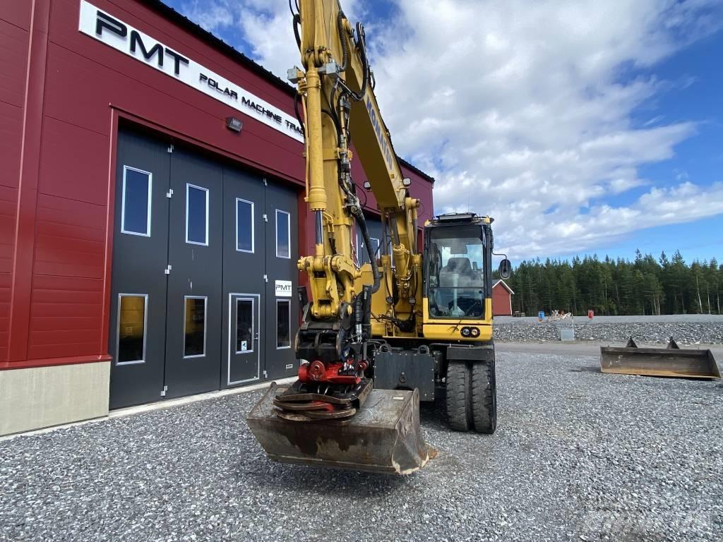 Komatsu PW 148-10 Excavatoare cu roti
