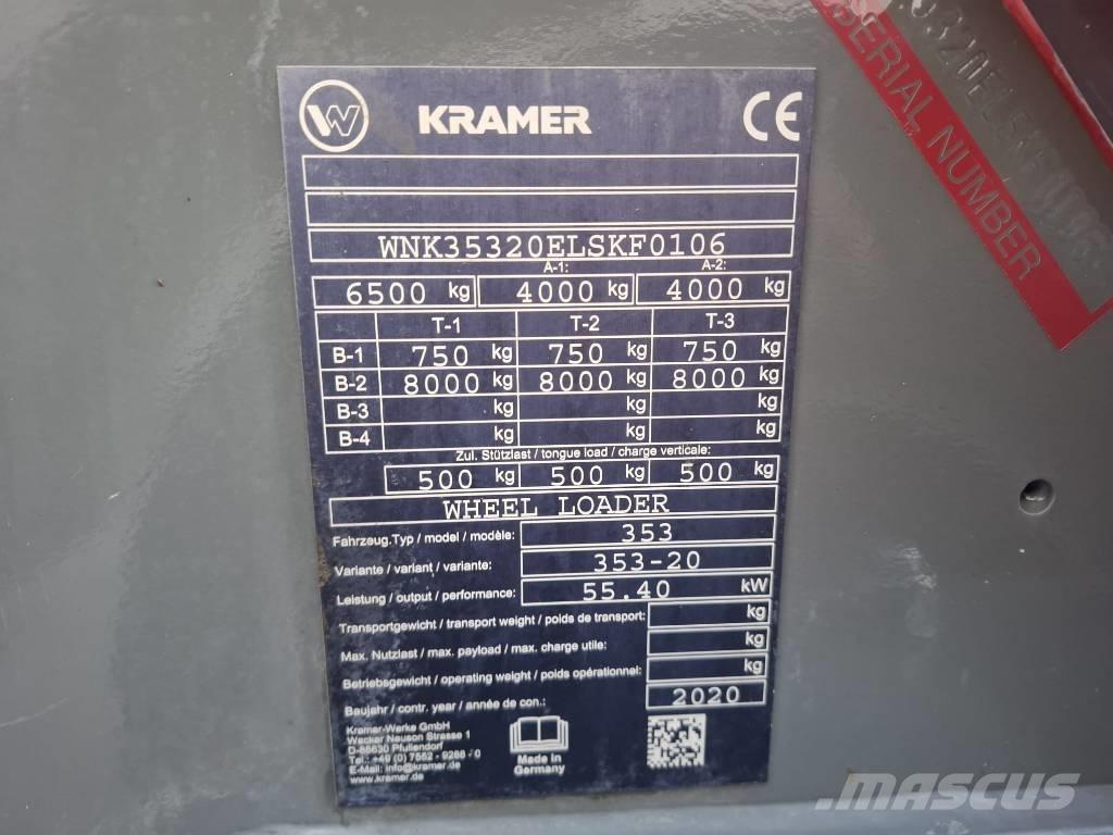 Kramer 5075 Incarcator pe pneuri