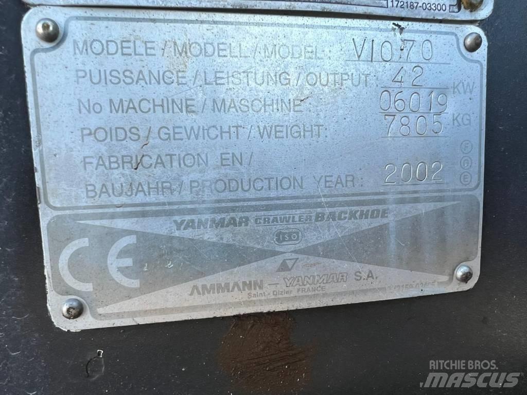 Yanmar Vio 70 Excavatoare pe șenile
