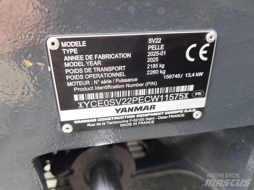 Yanmar SV 22 Mini excavatoare < 7t