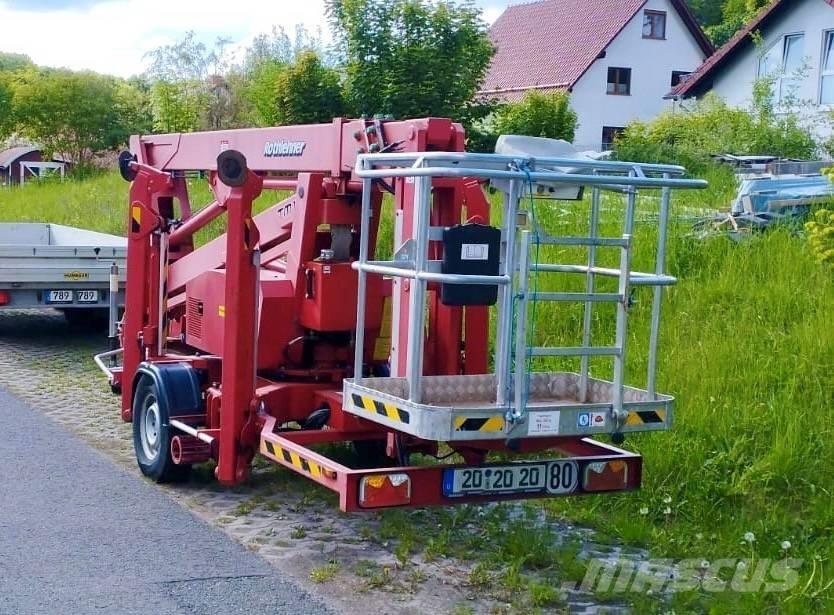 Europelift TM 18 GT Platforme aeriene montate pe remorca