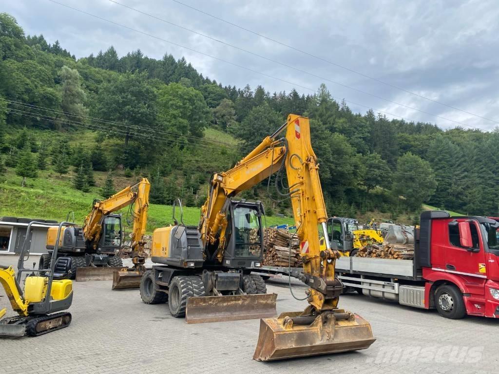 Hitachi ZX 140 W-3 Excavatoare cu roti
