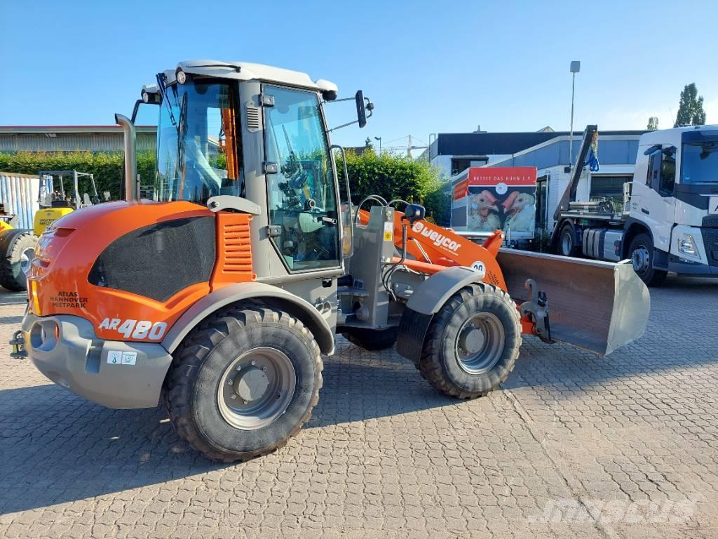 Atlas Weycor AR 480 Incarcator pe pneuri