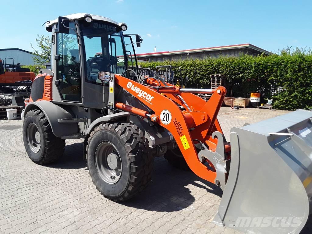Atlas Weycor AR 480 Incarcator pe pneuri
