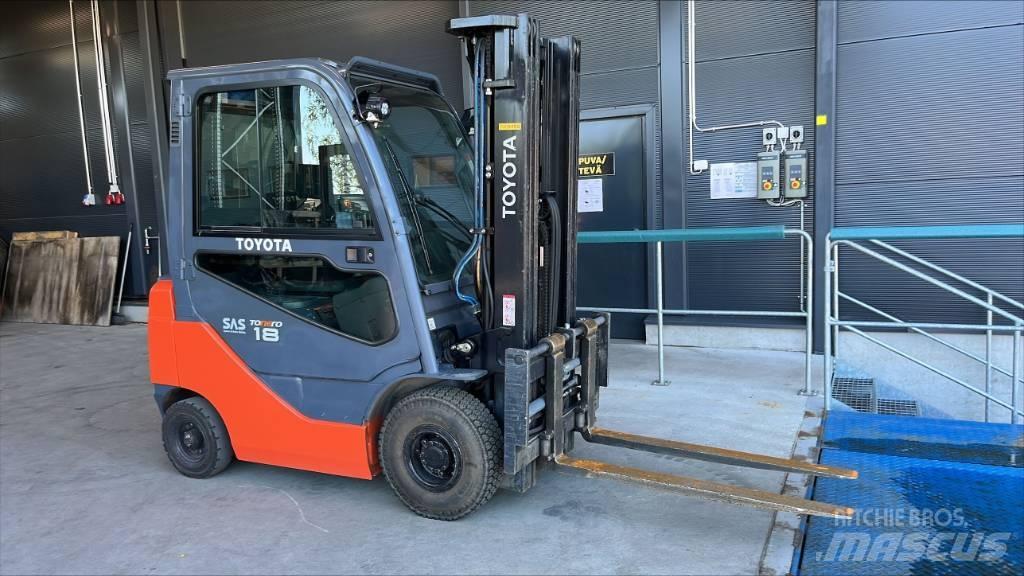 Toyota 02-8 FDF 18 Stivuitor diesel