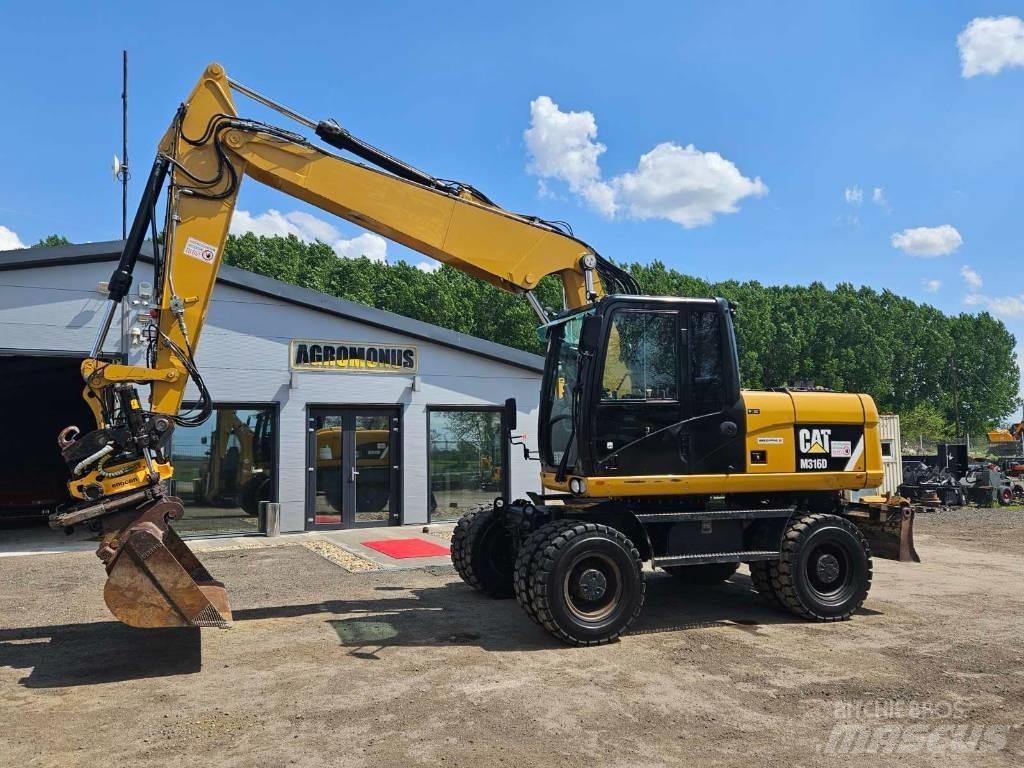 CAT M 316 D Excavatoare cu roti
