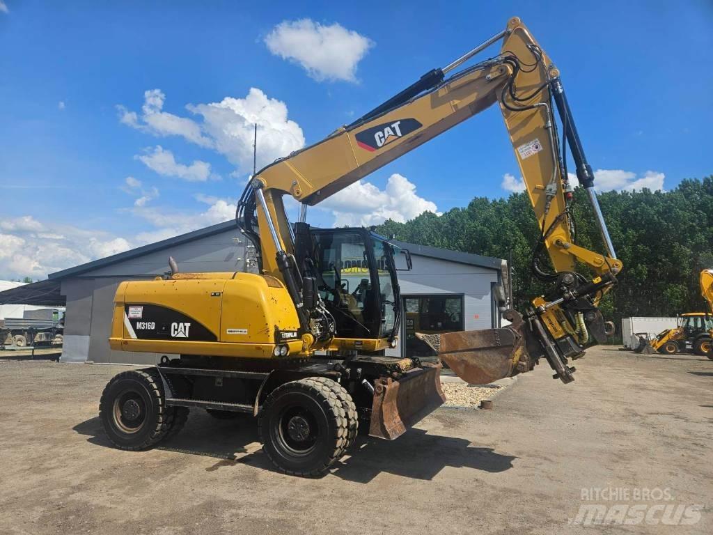 CAT M 316 D Excavatoare cu roti