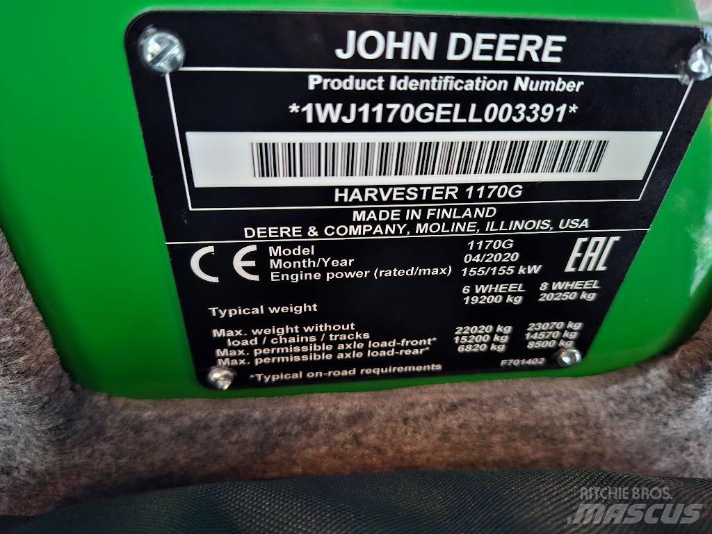 John Deere 1170G Combine forestiere