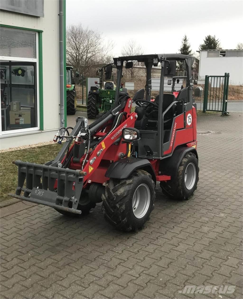 Weidemann 1190e Incarcator pe pneuri