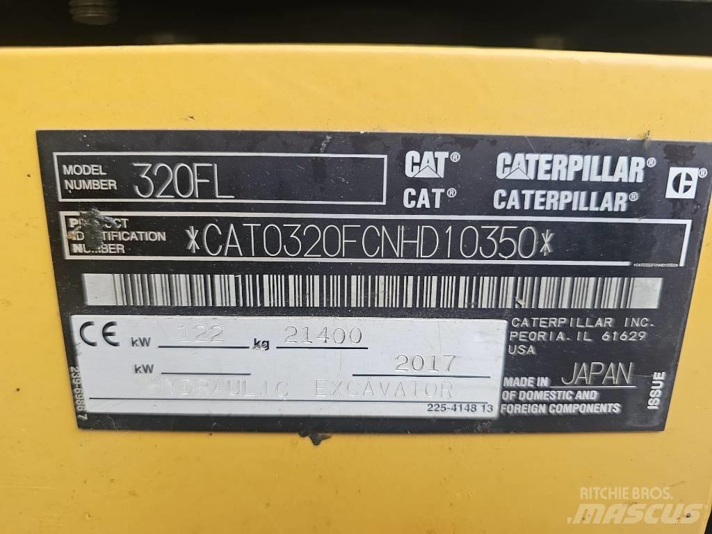 CAT 320FL Excavatoare pe șenile

