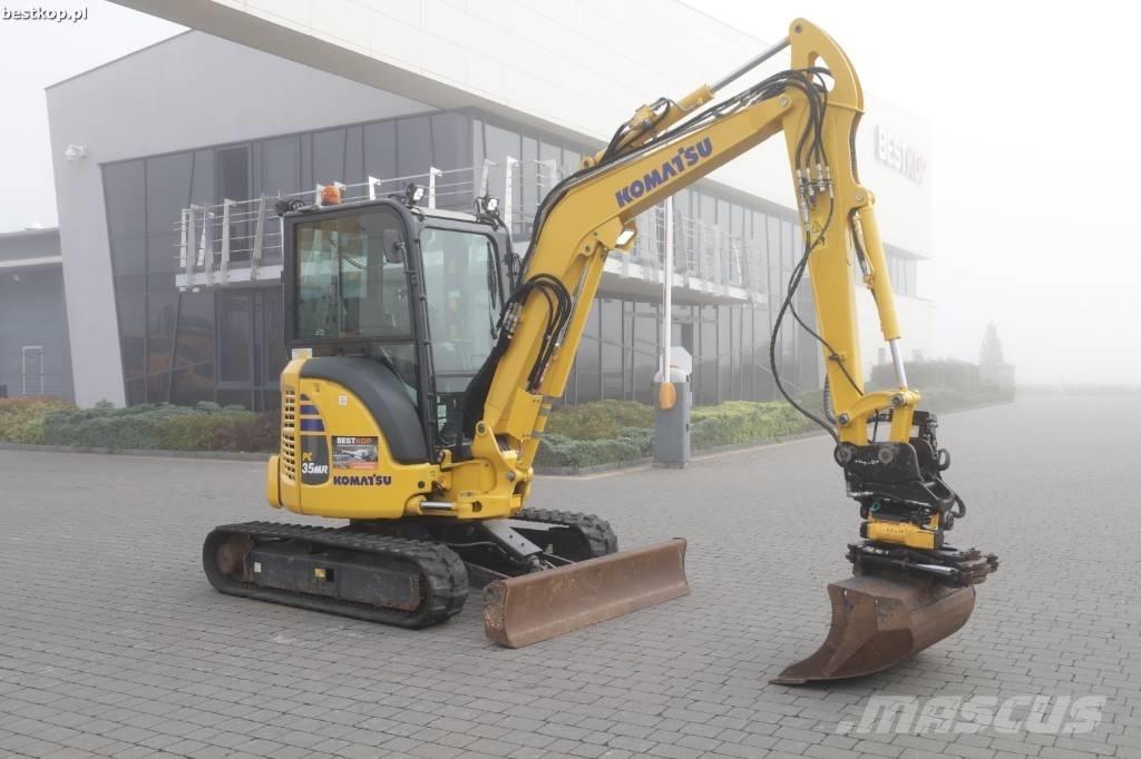 Komatsu PC 35 MR-5 Mini excavatoare < 7t