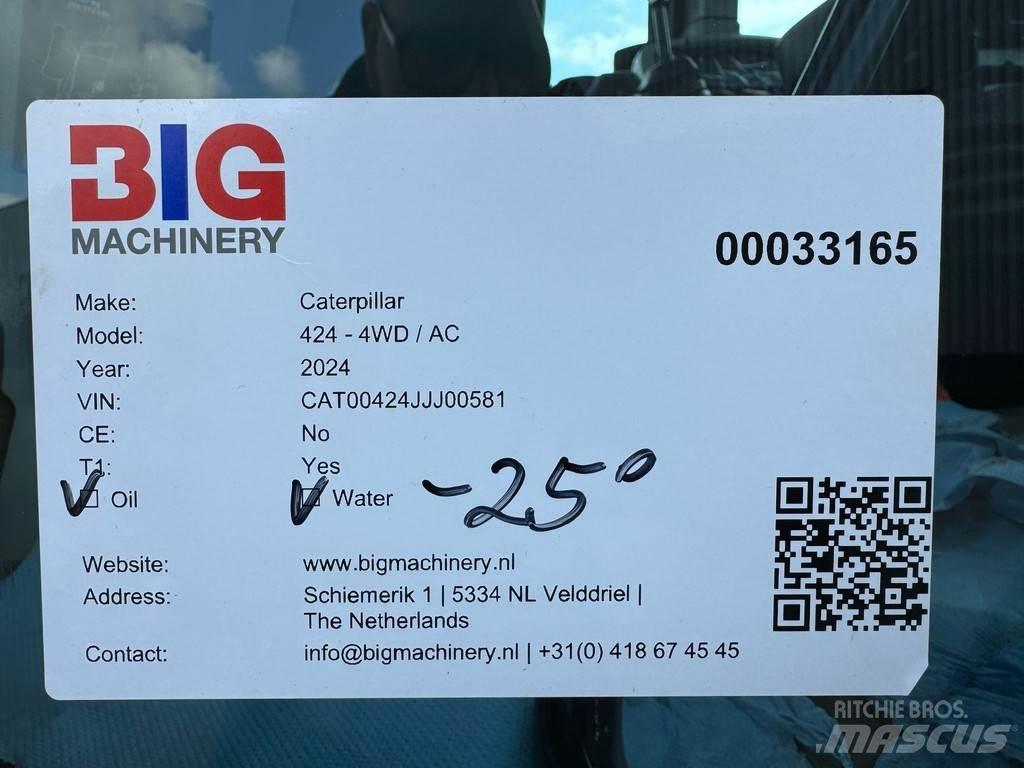 CAT 424 - 4WD / AC Buldoexcavatoare