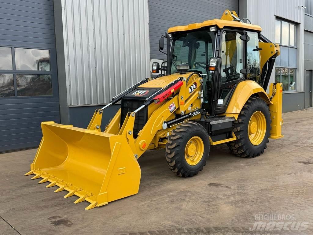 CAT 424 - 4WD / AC Buldoexcavatoare