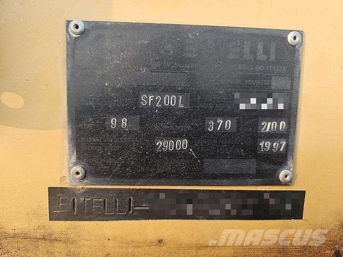 Bitelli SF200 Pavatoare asfalt