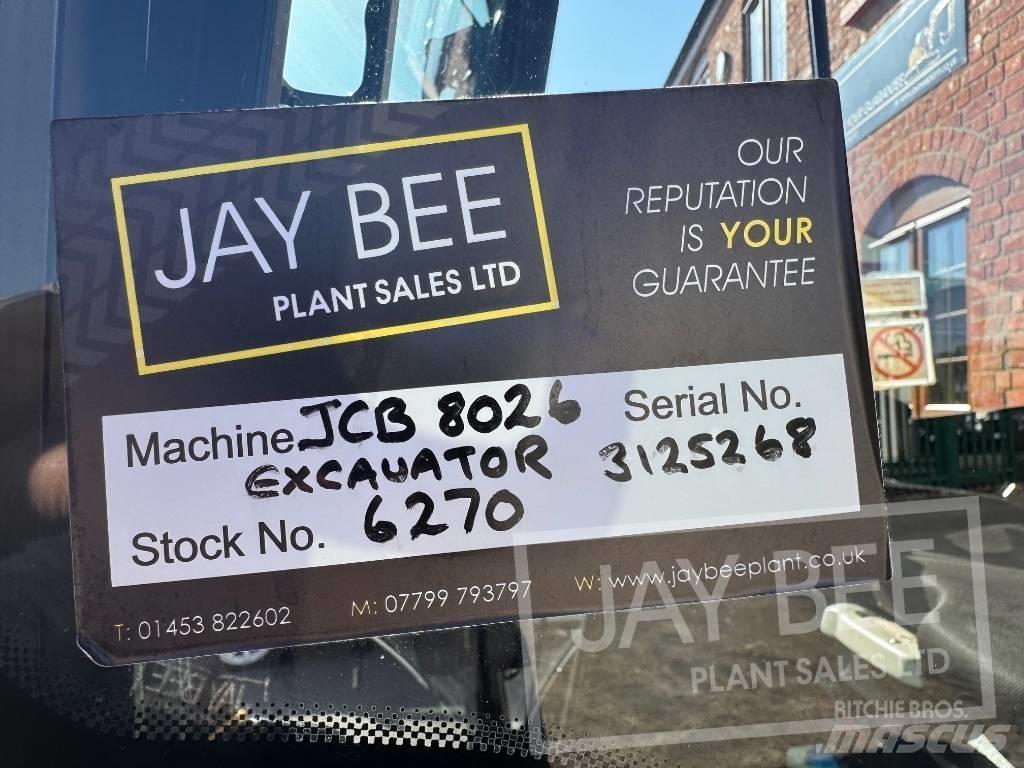 JCB 8026 CTS Mini excavatoare < 7t