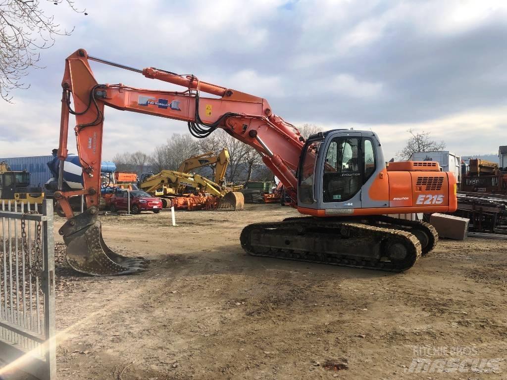 Fiat e215 Excavatoare pe șenile

