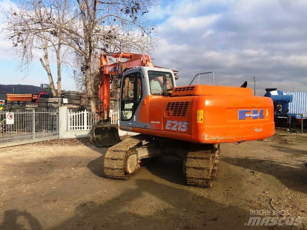 Fiat e215 Excavatoare pe șenile
