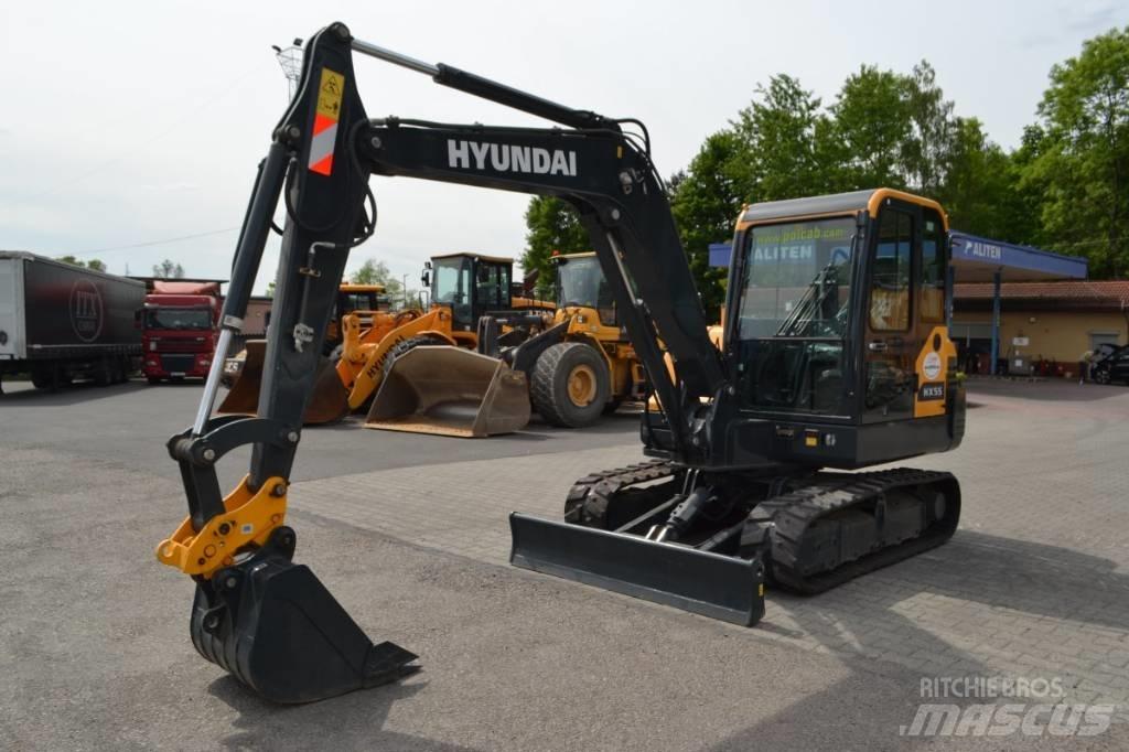 Hyundai HX 55 Mini excavatoare < 7t