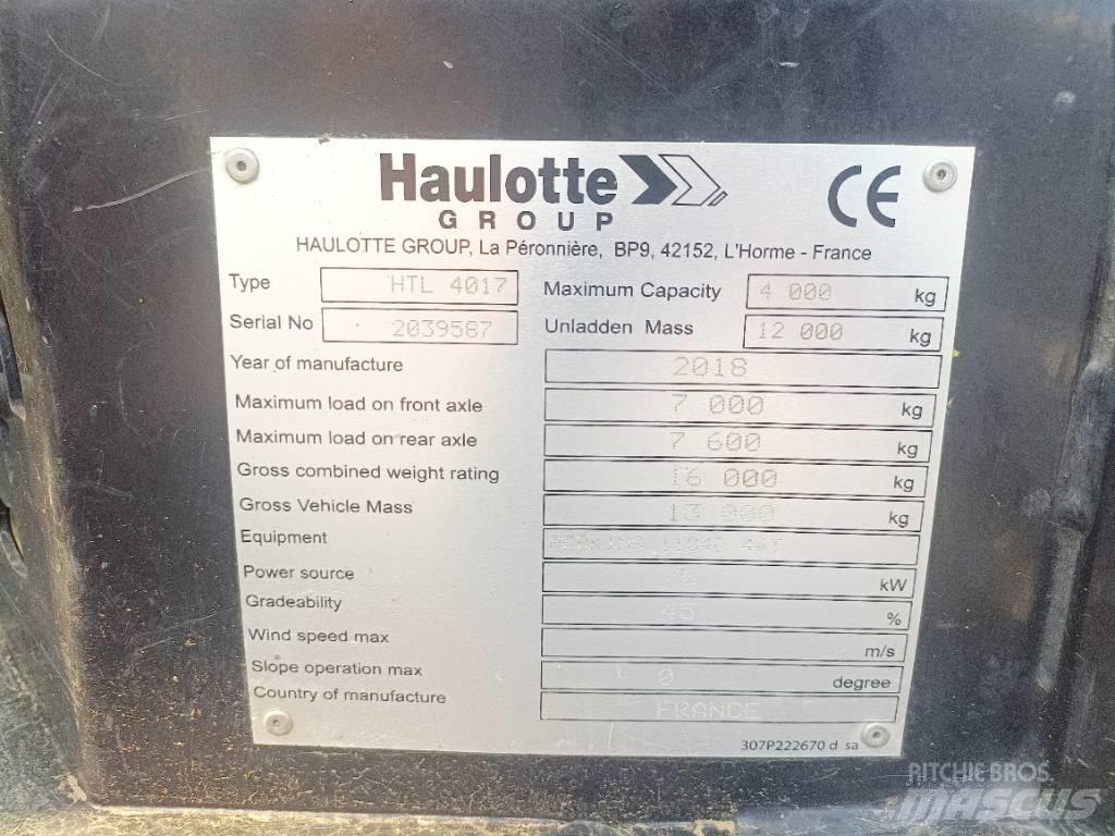 Haulotte HTL4017 Stivuitoare telescopice