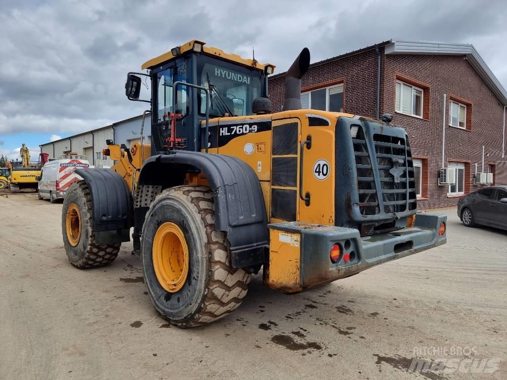 Hyundai HL 760-9 Incarcator pe pneuri