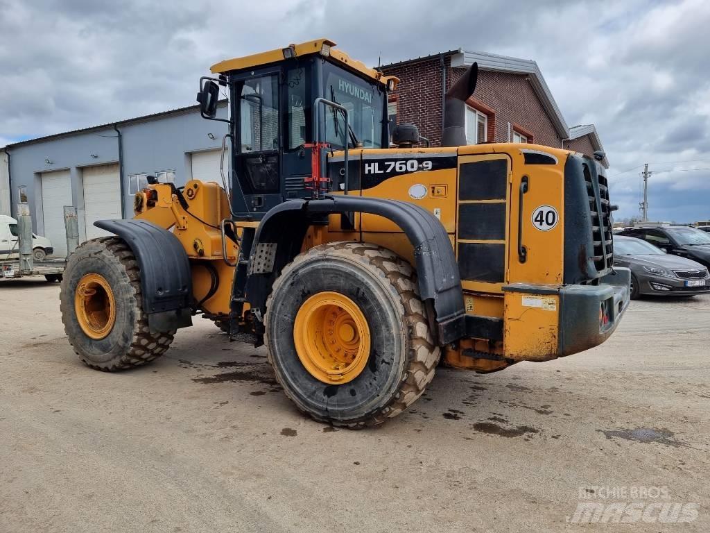 Hyundai HL 760-9 Incarcator pe pneuri