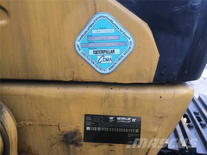 CAT 320 D Excavatoare pe șenile
