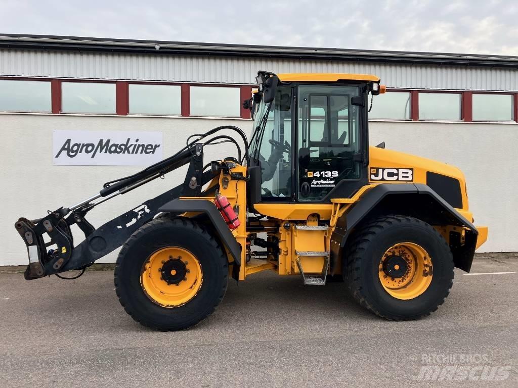 JCB 413S Incarcator pe pneuri