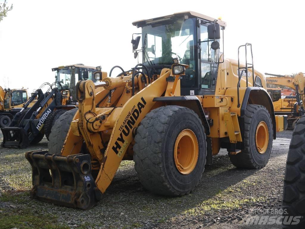 Hyundai HL 960 Incarcator pe pneuri