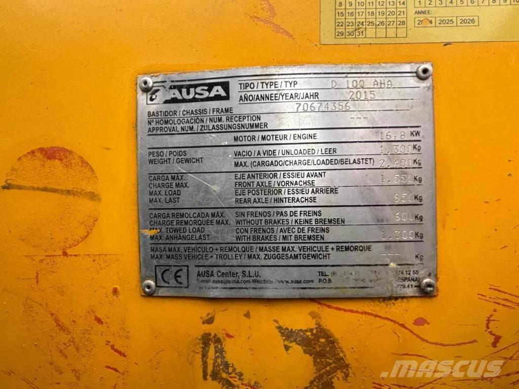 Ausa D 100 AHA Transportoare articulate
