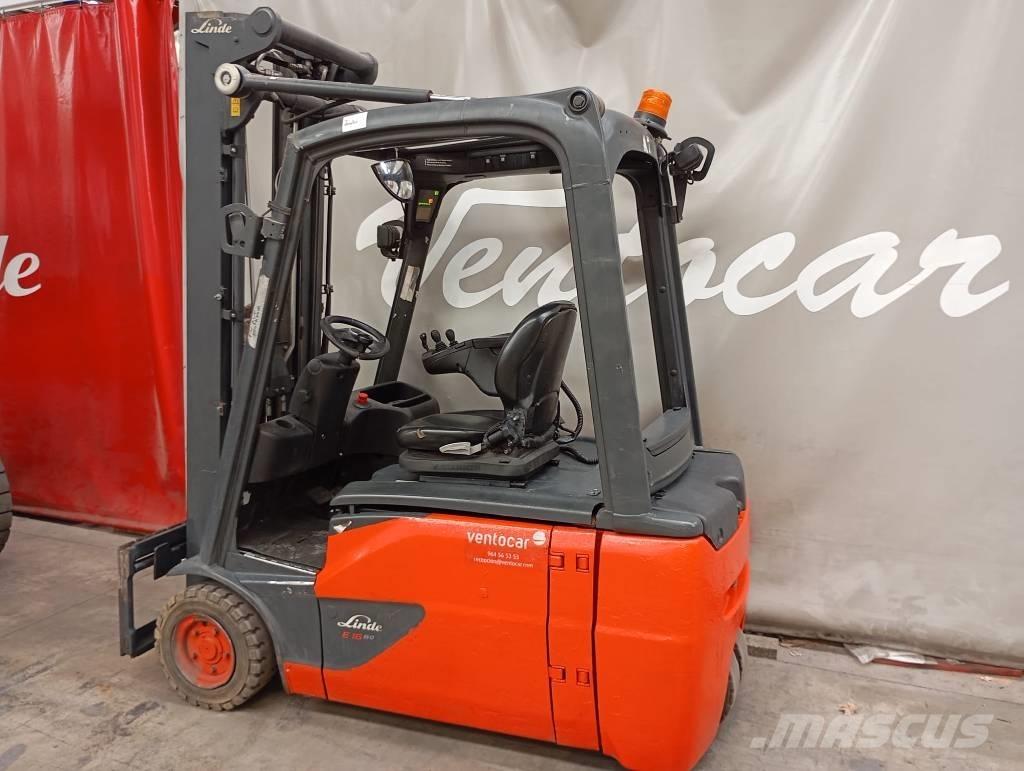 Linde E 16 Stivuitor electric