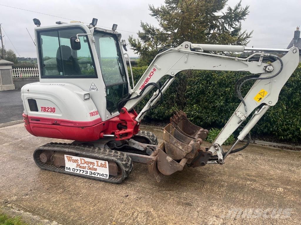 Takeuchi TB 230 Mini excavatoare < 7t