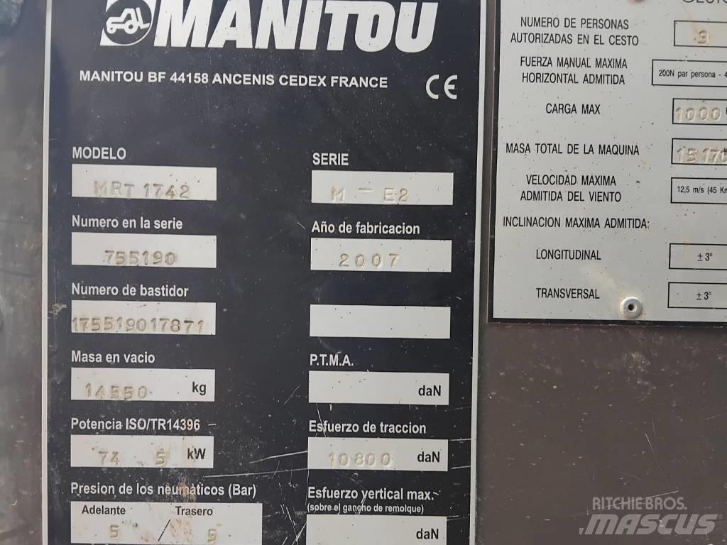 Manitou MRT1742 Stivuitoare telescopice
