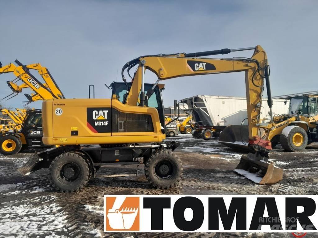 CAT M 314 F Excavatoare cu roti