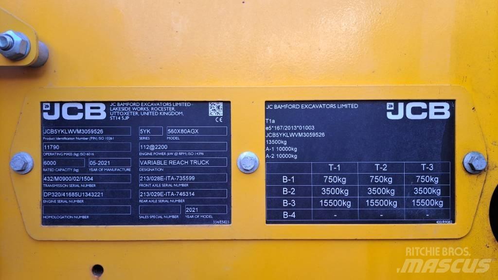 JCB 560-80 Agri Xtra Manipulatoare agricole