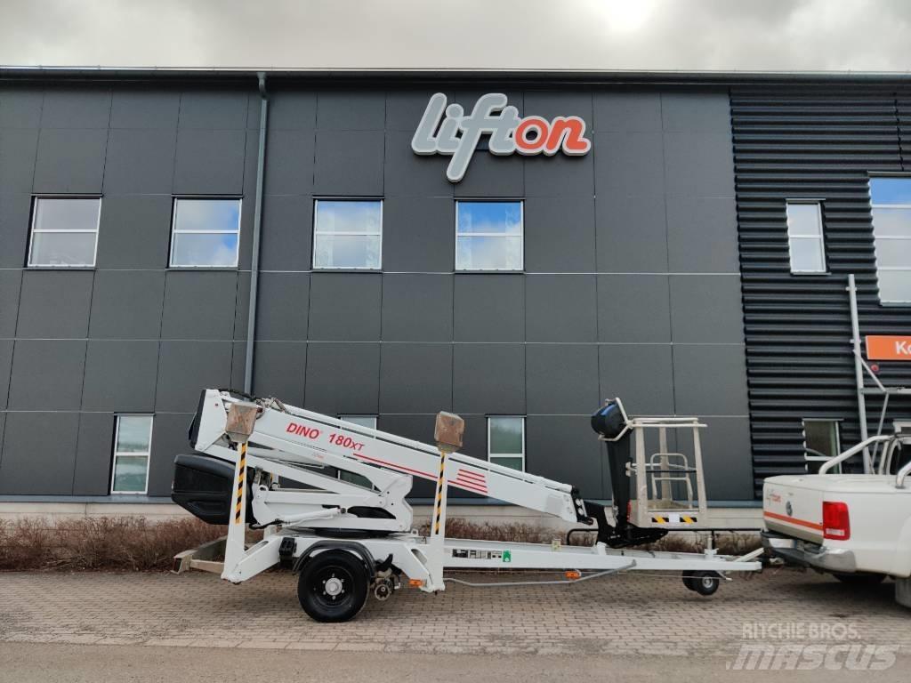 Dino 180 XT  Skylift Platforme aeriene montate pe remorca