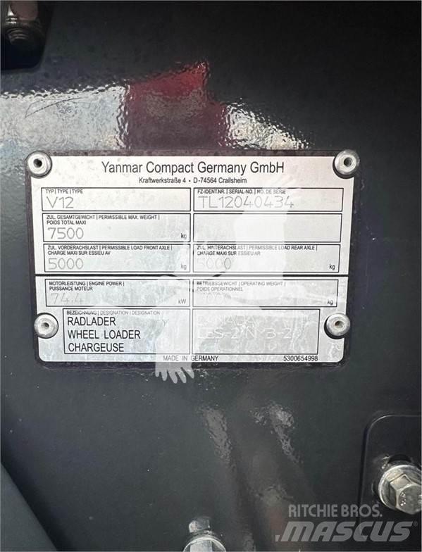 Yanmar V12 Incarcator pe pneuri