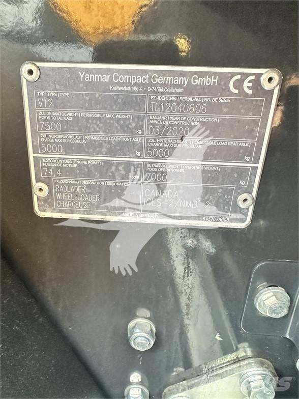 Yanmar V12 Incarcator pe pneuri