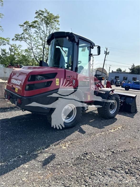 Yanmar V8 Incarcator pe pneuri