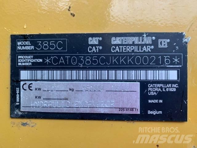 CAT 385 C L  385CL Excavatoare pe șenile
